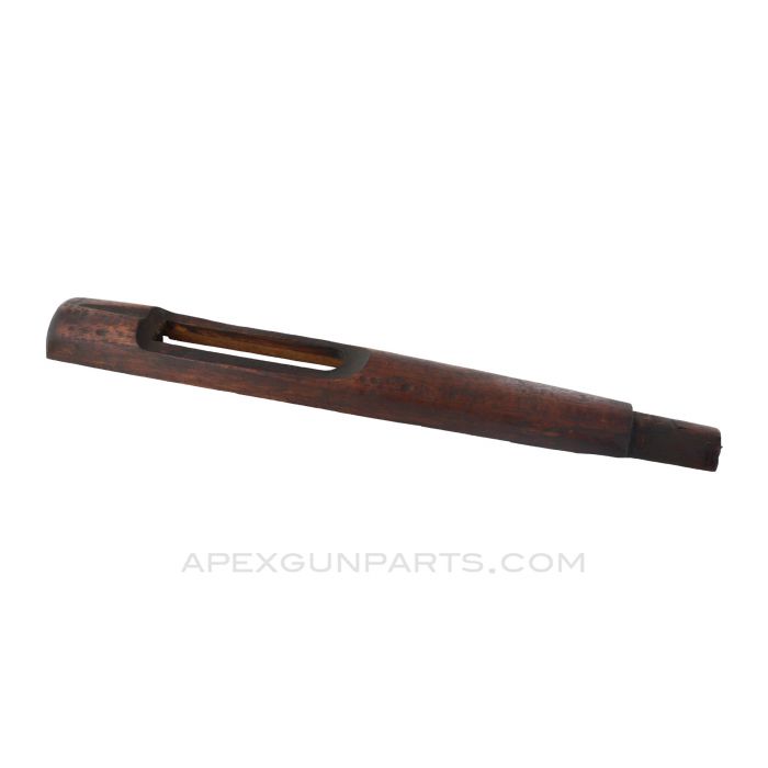 Mauser Short Rifle Upper Handguard, w/ Spring Clip, Wood, 12.25", *Good*