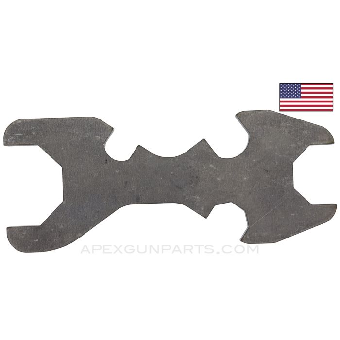 MG-08 08 / 15 Maxim Wrench, In The White, Steel *NEW* US Made