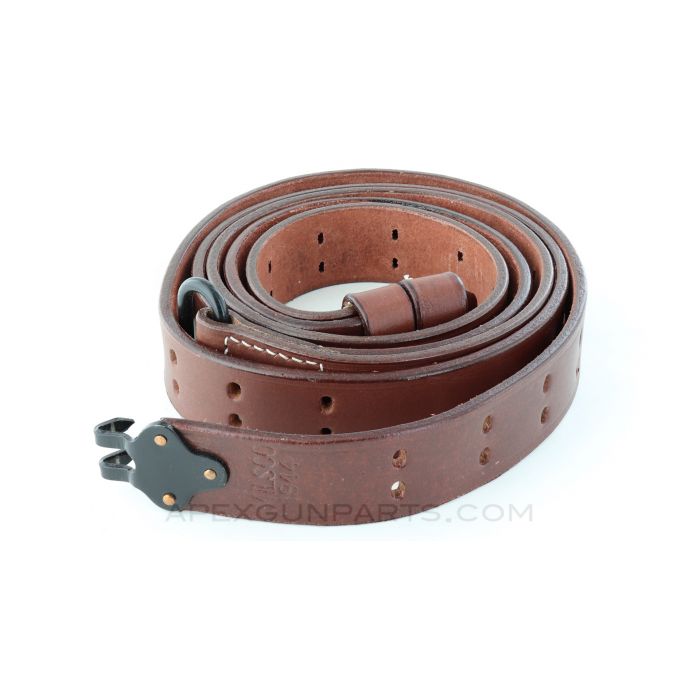 1907 Leather Sling w/Steel Hardware, Dark Brown *NEW*