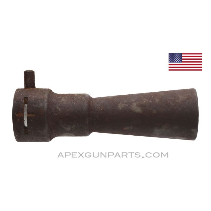 Browning 1919A6 M7 Flash Hider, No Clip *Good / Rusty* 