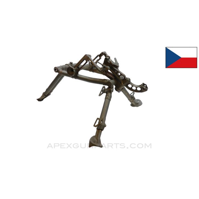 ZB-37 BRNO Project Tripod, Green Painted, Bent and Binding