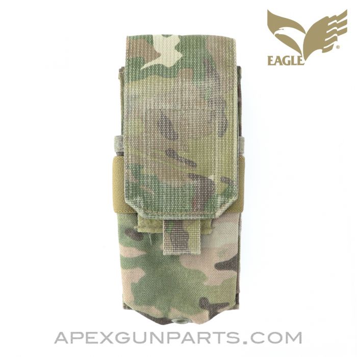 Eagle Industries Multicam Double M4 Magazine Pouch, Type 2, *Fair*