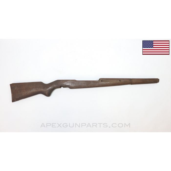 FN-49 Rifle Stock, 37", Stripped, US Made, For Egyptian 8mm *Good*