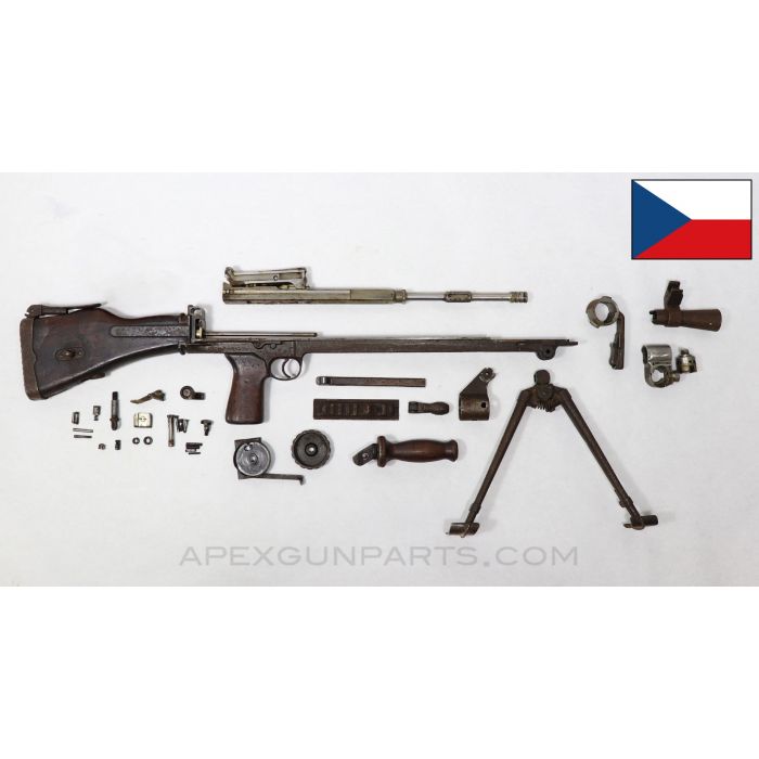BREN / ZB-39 Parts Kit w/ Bipod, 8X56R (?) *Good* 