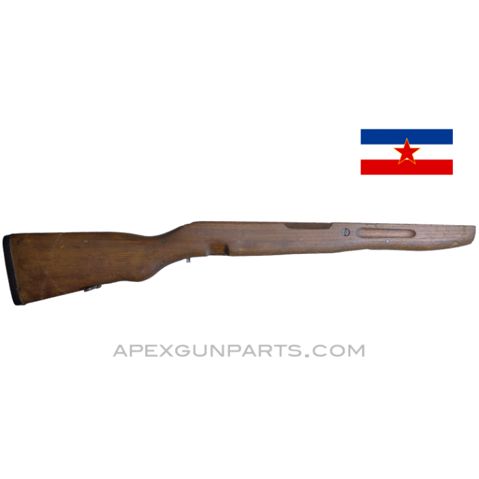 Yugoslavian 59/66 SKS Stock, 29", Blade Bayonet Cut *Good*