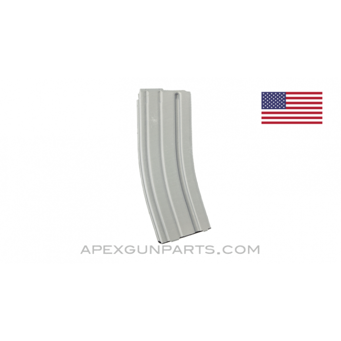 A.S.C AR-15 / M16 30rd Magazine, Aluminum, 5.56 NATO, *NEW* 