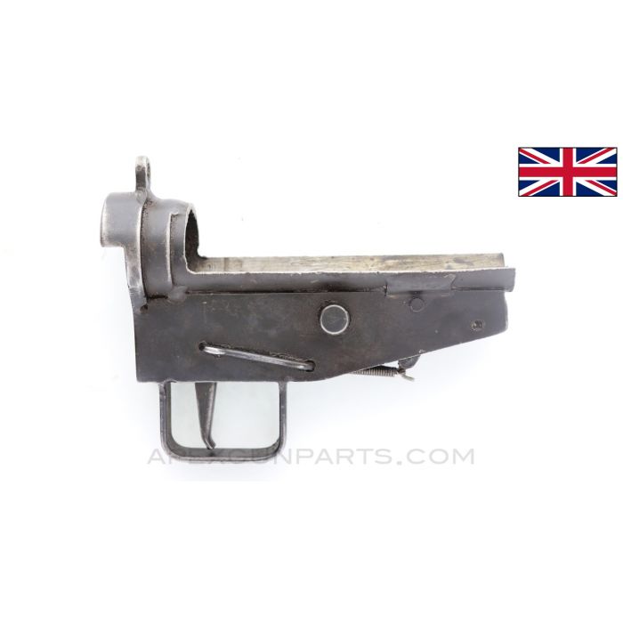 STEN MK 2 Fire Control Housing Assembly, w/ Tabs, No Dust Cover *Good*