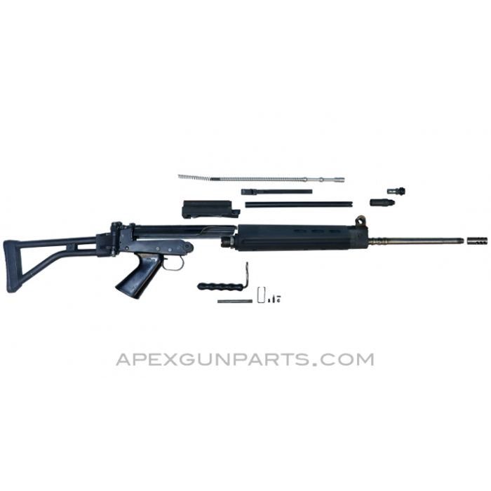 Rhodesian PARA FAL Rifle Parts Kit, 21" Barrel, Folding Stock, 7.62X51 NATO, *Good*
