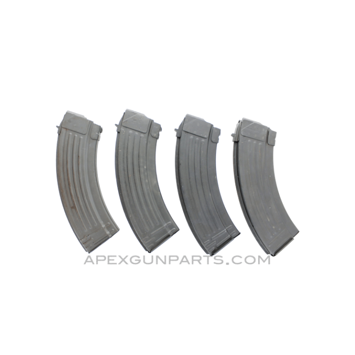 Mixed European AK-47 Magazines, 30rd, Steel, 7.62x39 *Very Good* 