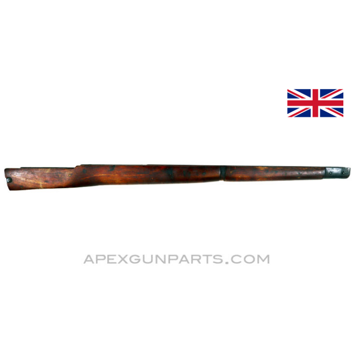 Enfield #4 MK1 Forearm, Savage, Cracked, 28", *Good* 