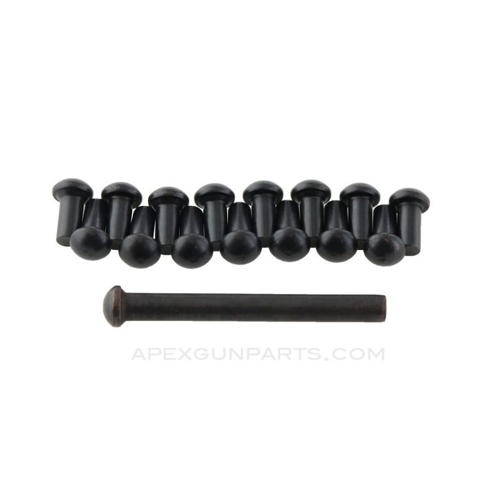 AKS Underfolder Rivet Set, Russian Spec, US Made *NEW*