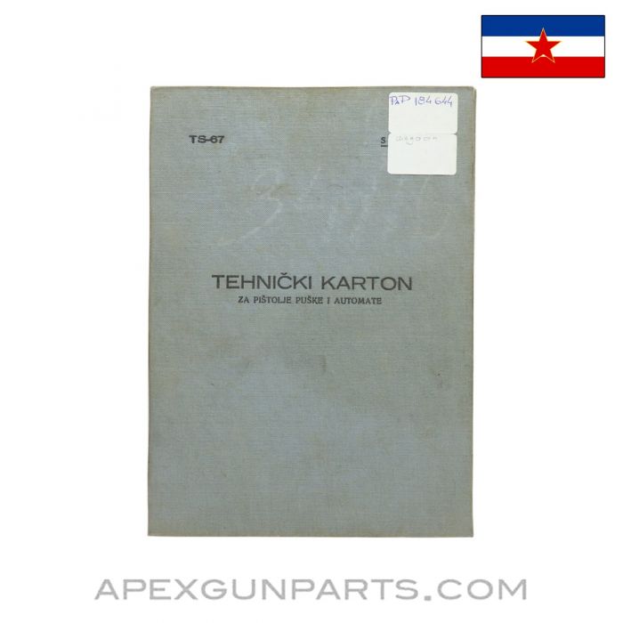 SKS Armory Log Book, Yugoslavian 59/66A1, *Good*
