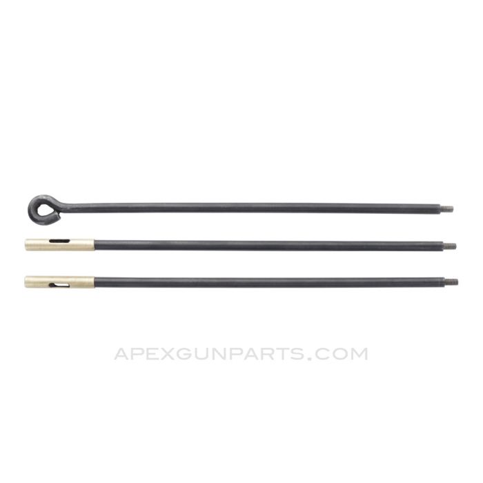 Segmented Cleaning Rod, 3 Sections, 28", *NOS*