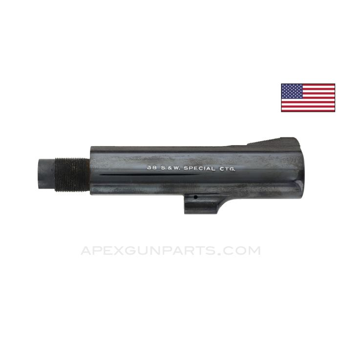 Smith & Wesson Model 10 Heavy Barrel, 4", with Front Sight, .38 Special *Unused*