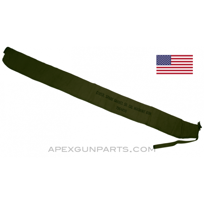 .50 Cal. Spare Barrel Cover, 54", Green Canvas, D7964436 *NIB* 