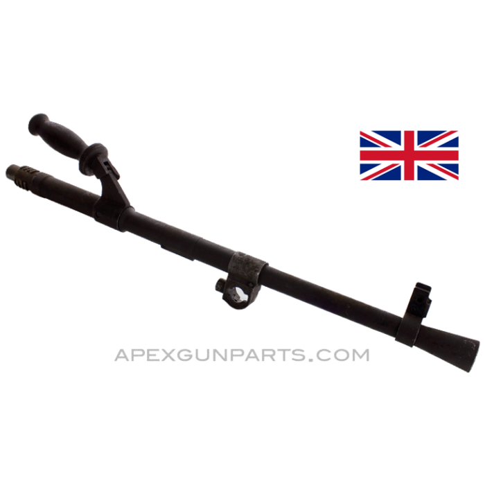 BREN Mk2 Barrel Assembly, W/Carry Handle, NO Gas Regulator, .303 British *Good* 