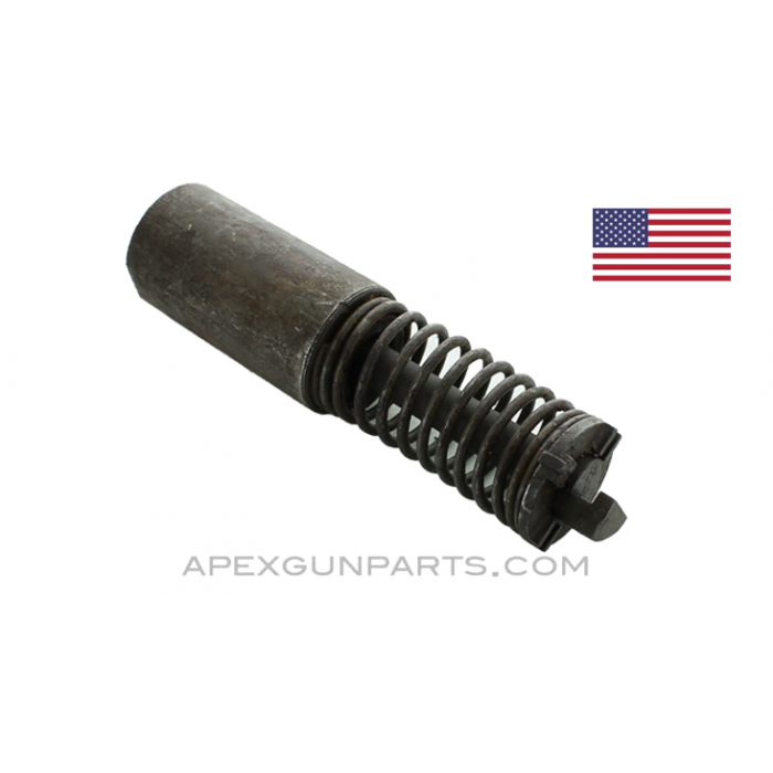 Browning M3 .50 Cal. Air Buffer Assembly, Late Cylindrical Type, *Fair* 