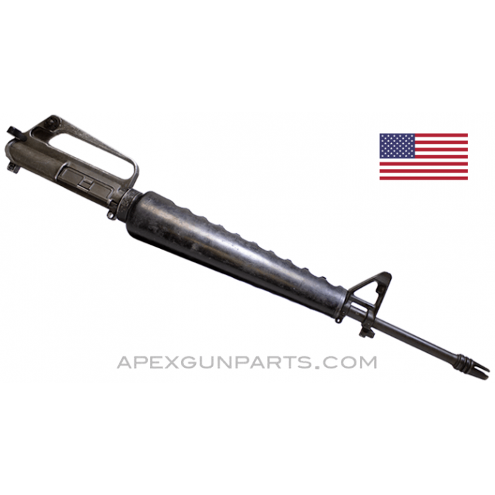 Colt 604 M16 Upper Assembly 1967-1969, 20" Barrel, 5.56X45 NATO, 3-Prong Flash Hider, *Good* 