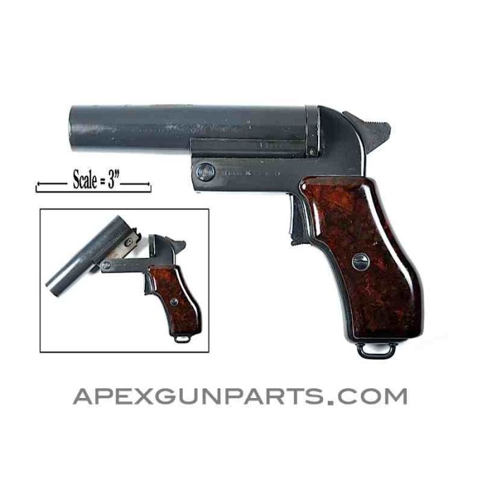 Czech Flare Gun, VZ44, Soviet Era, 26.5MM, Steel