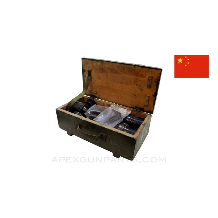 Chinese Unknown Tool Box, Assortment of Parts, *Good*