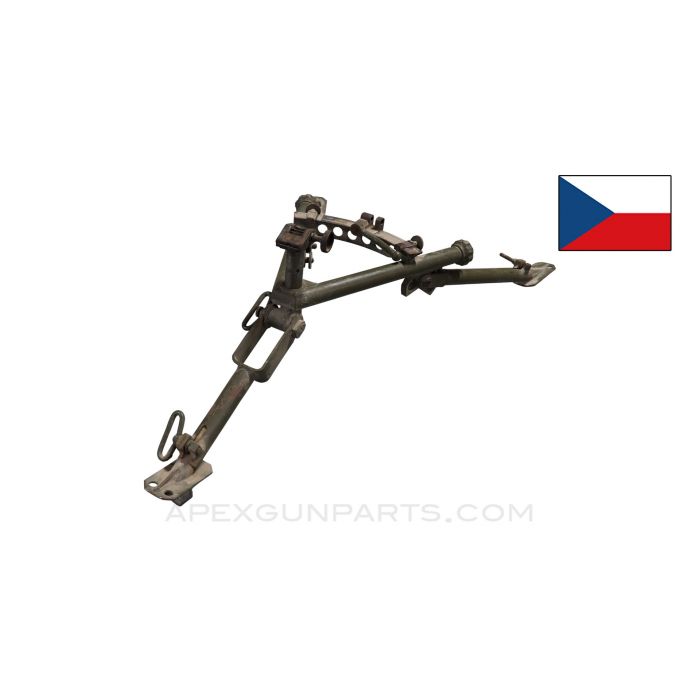 ZB-37 Field Tripod, w/ Adjustable Legs, Green Painted *Very Good* 