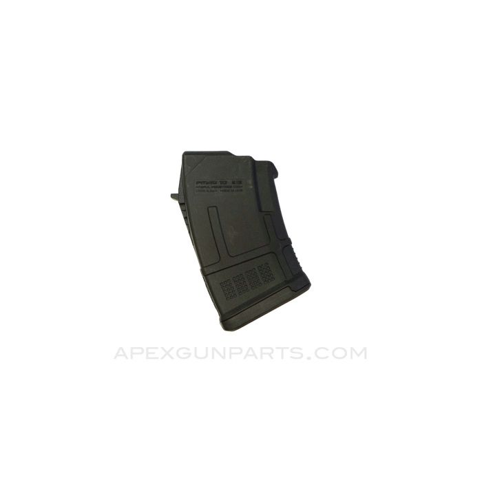 Special! Magpul PMAG AK47 / AKM Magazine, 10rd, MOE, Black Polymer, 7.62x39, US Made 922(r) *Used*