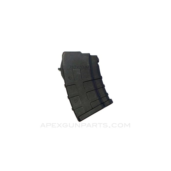 Special! Tapco AK47 / AKM Waffle Magazine, 10rd, Black Polymer, 7.62x39, US Made 922(r) *Used*