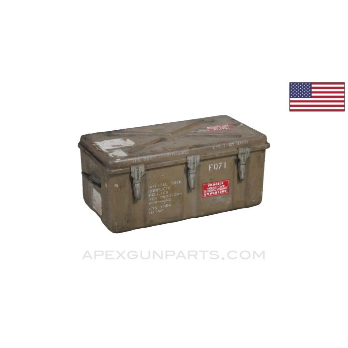 Fiberglass Optical Tote For #3 MK1 Periscope Sight *Fair*