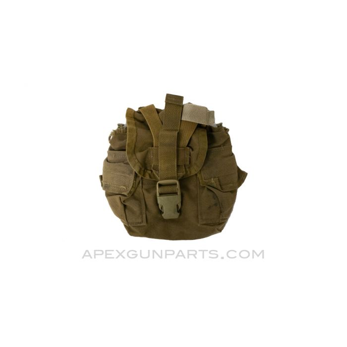 USMC Canteen Pouch Tan, Coyote Brown, *FAIR*