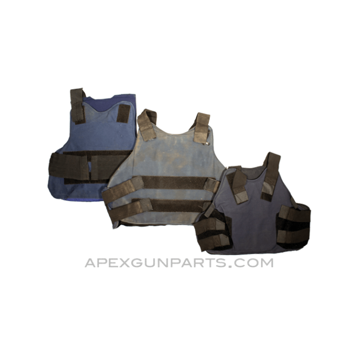 Kevlar Ballistic Panels, 1 Set, Soft Armor, *Well Used*, Sold *As Is*