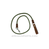 WWII Russian Nagant M1895 Revolver Lanyard, Canvas, *Excellent* 