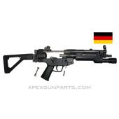H&K MP5 Parts Kit, 8.5" BBL, 9mm, (0,1,2) Burst Lower, TAC Light, Side Folding Stock, *Very Good* 