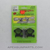KS-304M Kwik-Site See Through Scope Mount, Detachable, Black *NEW*