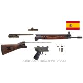 CETME Model C Rifle Parts Kit, 17.5" Barrel, Wood Furniture, 7.62 NATO / .308 *Good* 