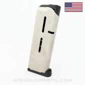Wilson Combat Magazine, 7rd, Wilson-Rogers, Low Profile Floorplate, Stainless, 45 ACP *Very Good*