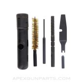 AK-47 Butt Stock Cleaning Kit w/ Bore Brush *Good*