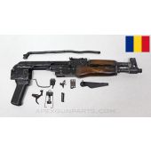 Romanian Draco AK Pistol Parts Kit, Original Barrel, Numbers Matching, Modified Carrier, 7.62x39