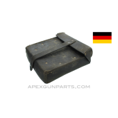 German WWII MG-34 Gunner Tool Pouch, No Tools, Leather, *Fair* 