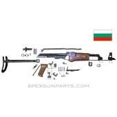 Bulgarian AK-47 Milled Underfolder Parts Kit, Bakelite Furniture, Partially Matched, 7.62X39, *Very Good* 