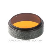 Romanian PSL/FPK 7.62x54R POSP Scope Filter, Amber, *NOS*