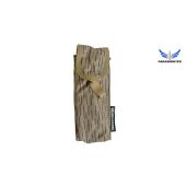 VOLK-S Single AK-47 / AK-74 Magazine Pouch, MOLLE, East German v2 Strichtarn Camo *New* by Parashooter Gear