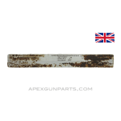 British Armorer's Gauge, SM117, Straight Edge, *Good* 