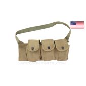 1918 BAR Bandolier, 3 Pouch, Right Side *Good*