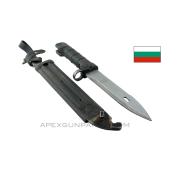 Bulgarian Type 4 AK-74 / AKM Bayonet & Scabbard, Circle 10, *Very Good*