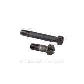 Mauser 98 Trigger Guard Screw Set, Three Lock Cuts *Good*
