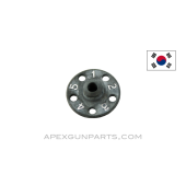Daewoo Rifle Rear Sight Windage Wheel, Parkerized Refinished, *Very Good* 