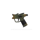 Cetme Model C/ C308 Semi-auto Grip Housing Assembly, Complete, Camo Polymer *Good* 
