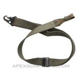 CETME Models C & L, Mauser FR7 & FR8 Sling, Canvas With Steel Hook and Button *Good* 