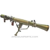 Carl Gustaf 8.4cm M2 Recoilless Rifle w/Optical Sight, Cleaning Kit and Cover, Demilled *Excellent* 