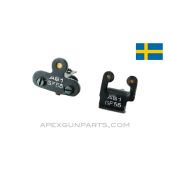 Swedish Ljungman AG-42 Night Sight Set, In Vinyl Case *Good* 